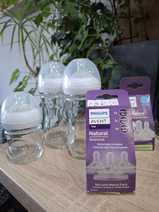 Philips Avent стъклени шишета