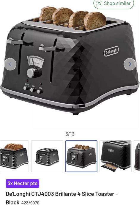 Prajitor de paine Delonghi