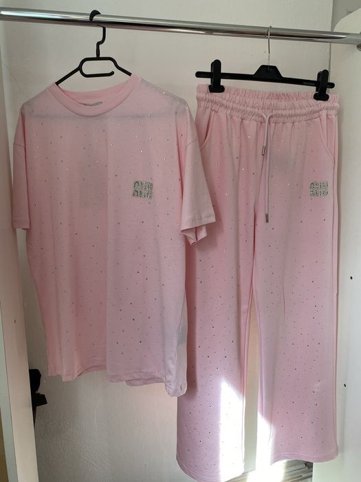 Set dama tricou + pantaloni Miu Miu