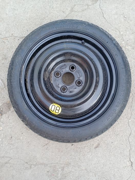 Roata de rezerva slim Toyota Yaris T125/70D15
