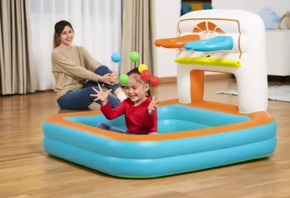 Детски басейн Bestway 3 в 1, Детски надуваем център за игра