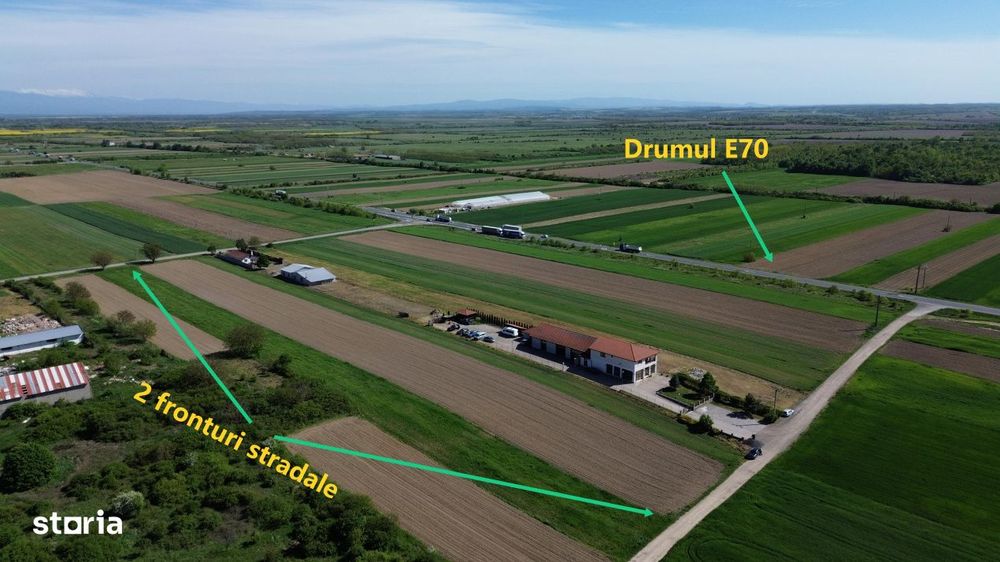 Teren de 8.596 mp de vanzare in Lugojel
