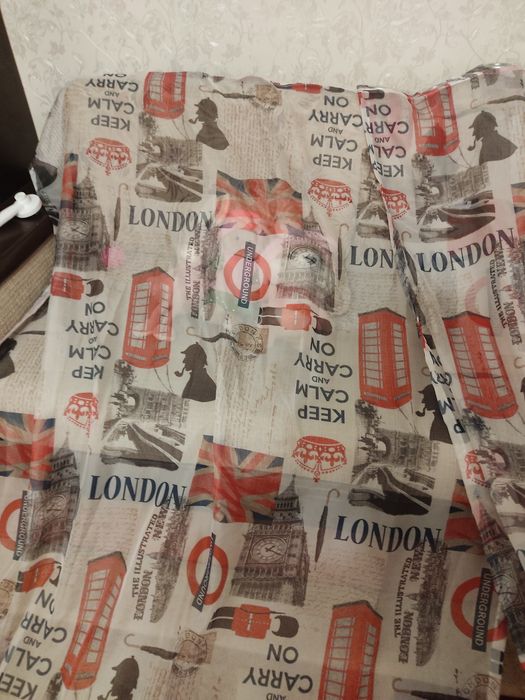 Продаю шторы и тюль. Комплект