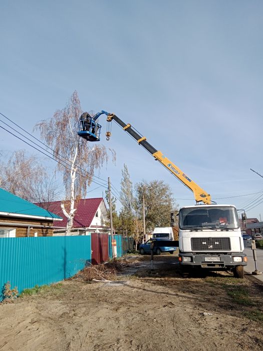 Услуги манипулятора, автовышки