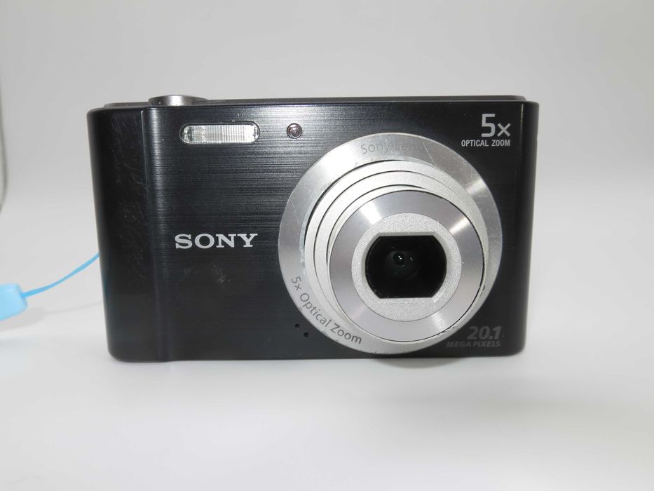 Sony Cybershot W800 ултракомпактен цифров фотоапарат, 20 MP дигитална камера, пълен комплект, тествана и работи Отлично