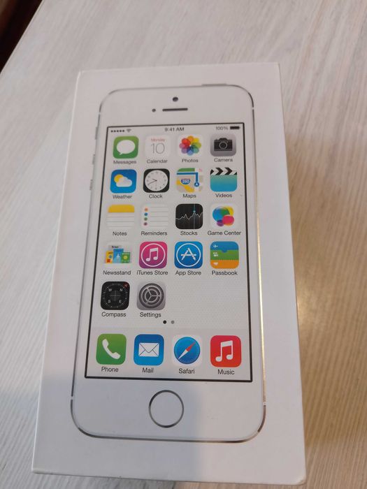 Коробка IPhone 5S без телефона, факат коробкаси