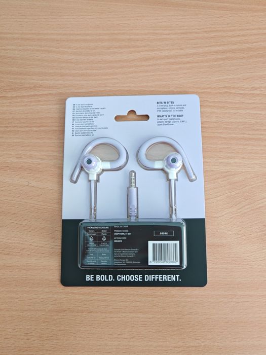 NOI, Casti pt sport in-ear Fresh 'n RebeL cu cablu, microfon, jack 3.5