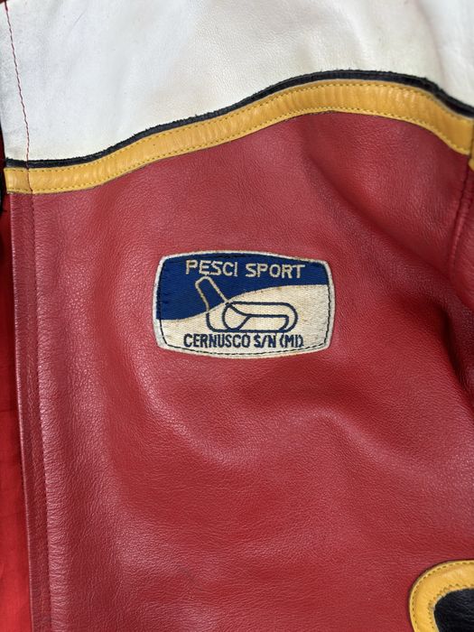 кожено яке червено моторджийско