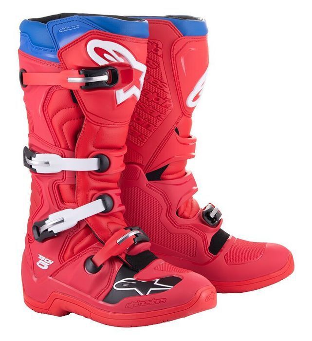 Cizma Alpinestars TECH5 RED/BLUE 7 rosu/albastru cizme moto