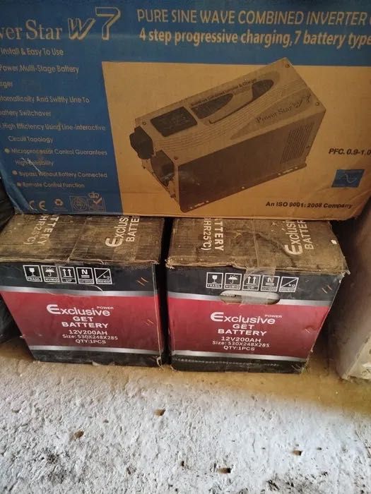 Солнечный панель с батареями новый