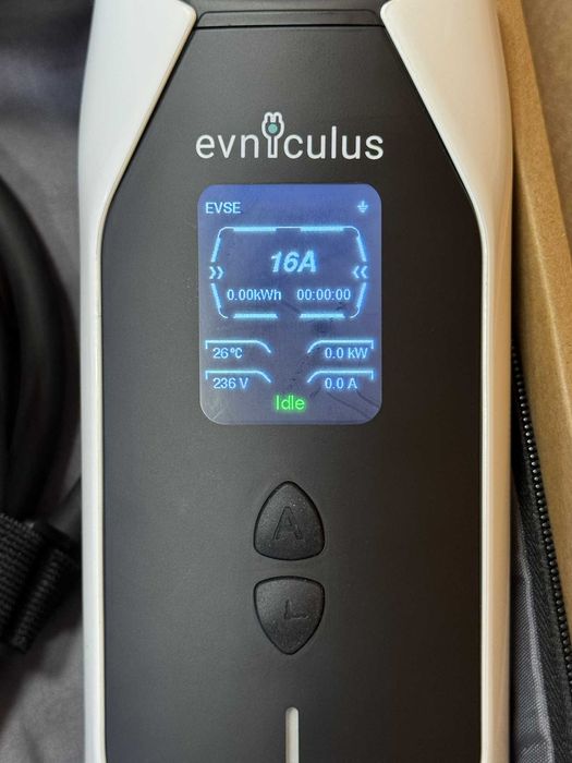 7 кВт Преносимо Зарядно Зарядна Станция Електромобил Зареждачка 32А