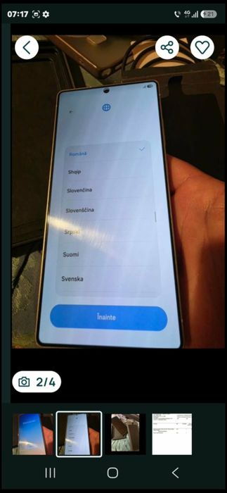 Samsung galaxy S25 ultra garanție Orange  512gb