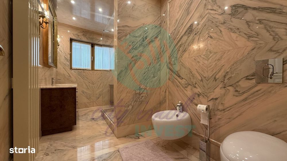 4 camere de lux în Primăverii cu terasă și 2 parcări