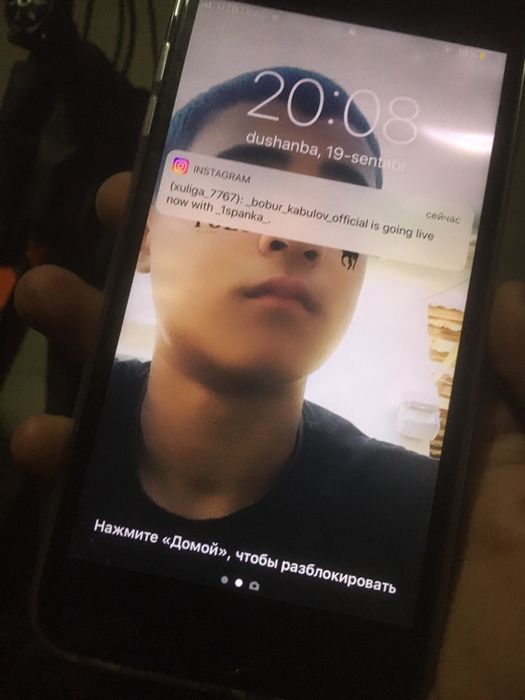 iphone6 pilus sotiladi narxi750000