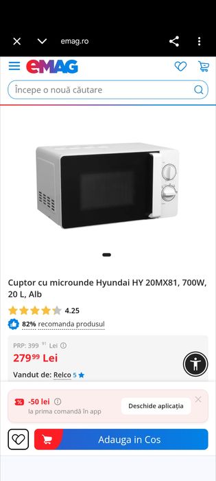 Cuptor cu microunde Hyundai