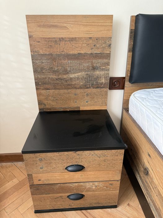 Спалня и 2 бр. нощни шкафчета ,, Ирим”