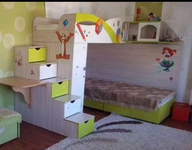 Детская комната для 2 х детей от 2 до 12 лет