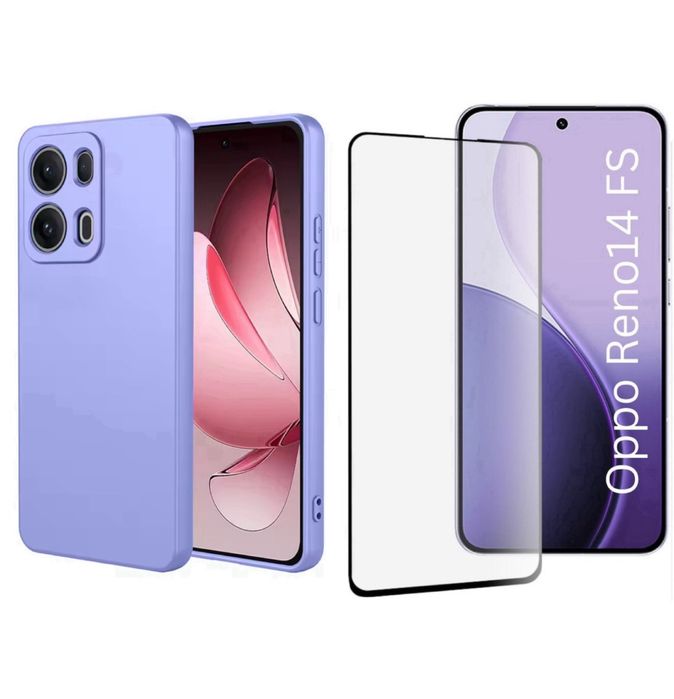 Oppo Reno 12F 13F 14 14F 14FS A5 PRO Husa Soft Alcantara +Folie Sticla