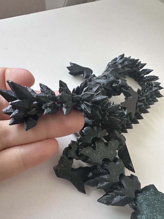 Figurină dragon fantasy decorativ – stil medieval / 3D