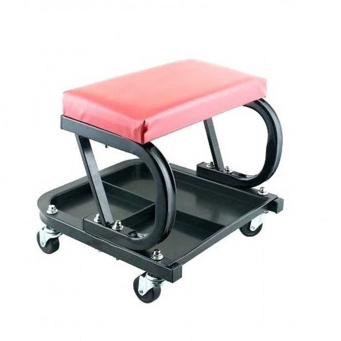 Сервизно столче МЕТАЛНО на колела