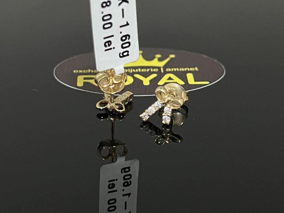 Bijuteria Royal CB : Cercei aur 14K 1,60 grame
