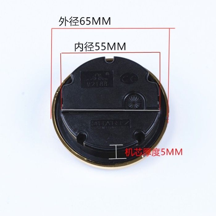 Мини-круглые кварцевые часы 65 мм , классический чвсы 65 мм