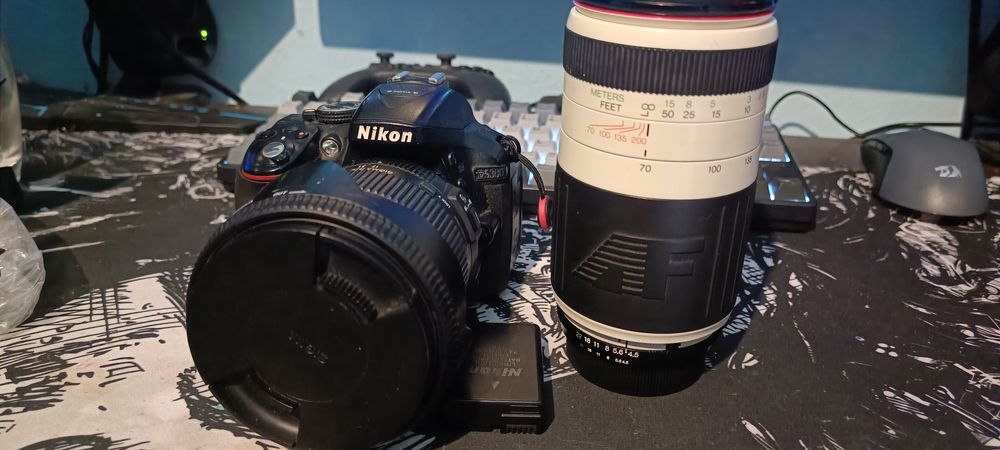 Nikon d5300 +  Sigma DC 17-50mm, Sigma 70-300mm