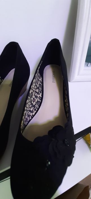 Pantofi din catifea nr. 37