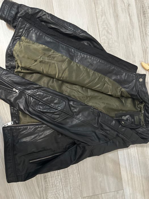 Geacă Diesel originală din piele naturală – mărimea L – model L-BEED