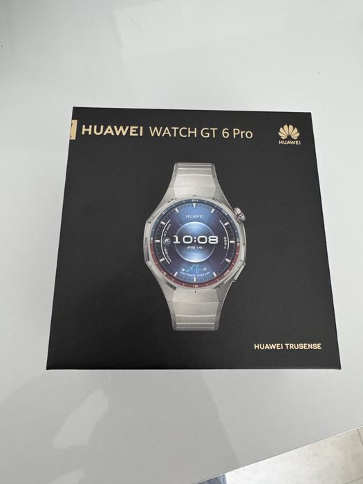 HUAWEI GT 6 PRO, 46MM, Titanium Alloy Case, Titanium Strap