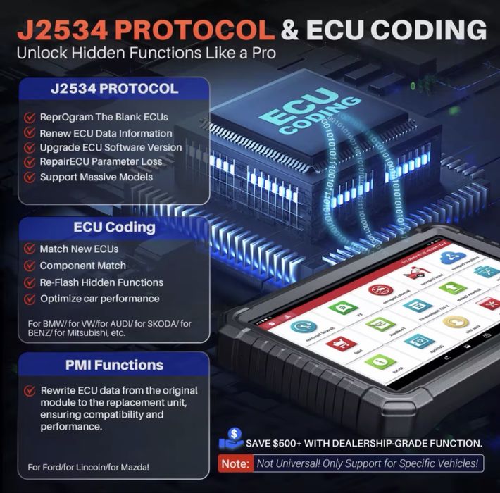 Tester/Diagnoza Launch x431-PRO3+Elite original cu 2 ani Update uri