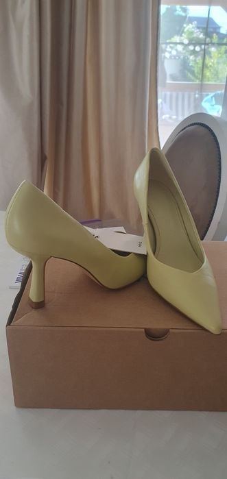 Pantofi MANGO piele  nr 37