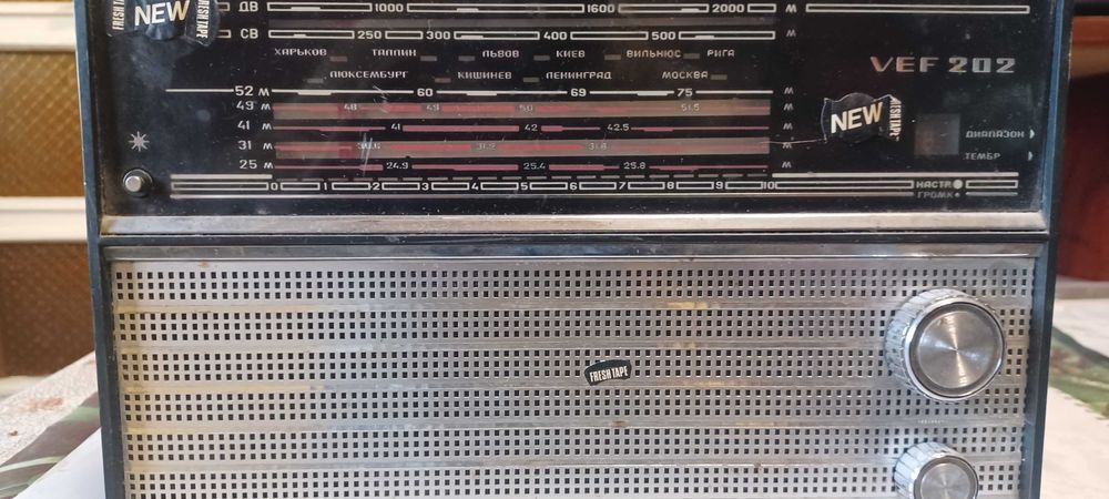 aparate radio vef si selena