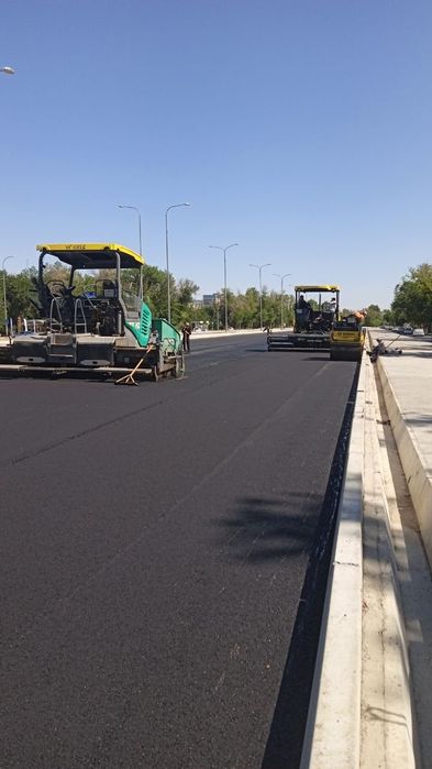Asfalt ishlarini qilamiz Asfaltlash xizmati Toshkent Asfalt ishi