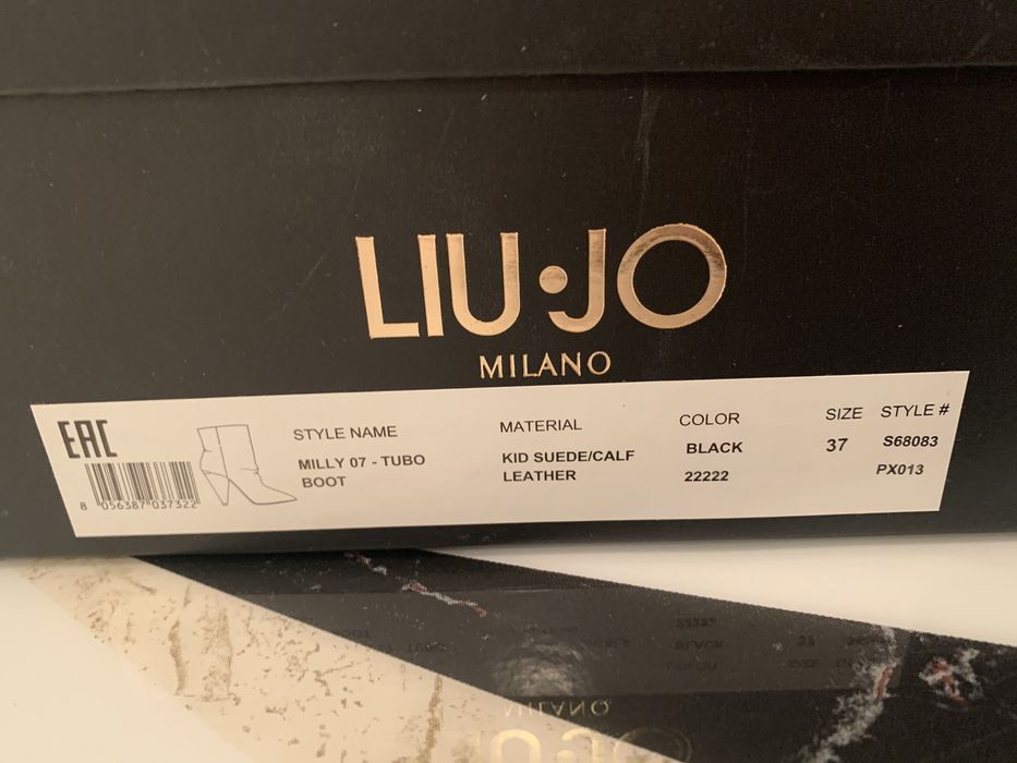 Ghete cu toc LIU JO din piele, noi, marimea 37