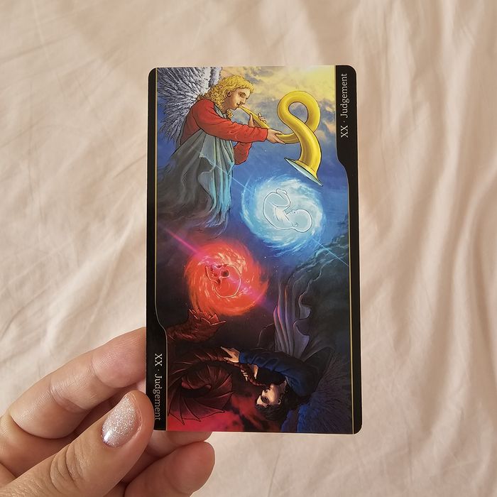 Pachet Tarot of Oppositions, nefolosit