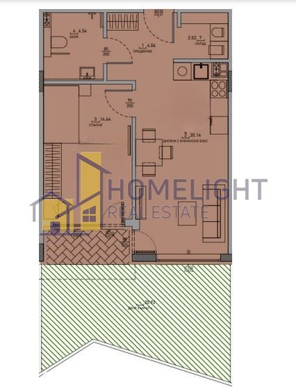 Продава се Двустаен апартамент в София, Малинова долина - 87 кв.м за 841 €/кв.м - Снимка #3