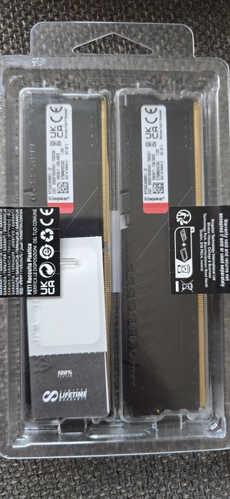 Ram Memorie Kingston FURY Beast Kit 32GB (2x16GB) DDR5 5600 Cl40