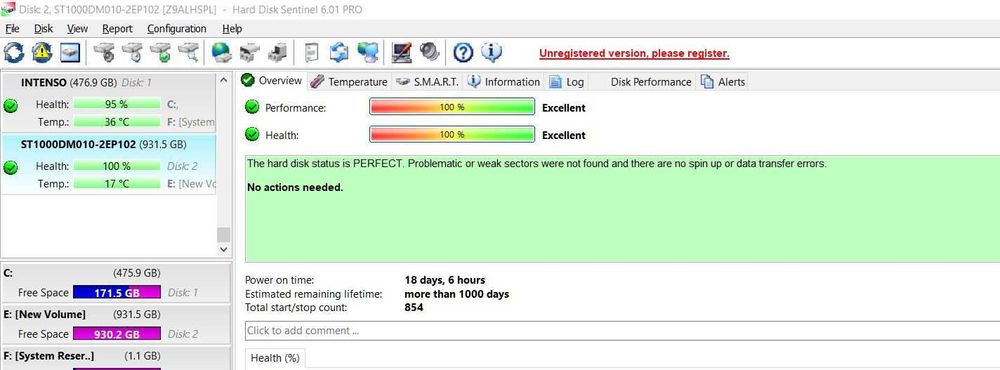 Pachet 2 x HDD 3.5" de 1TB Seagate Barracuda Compute