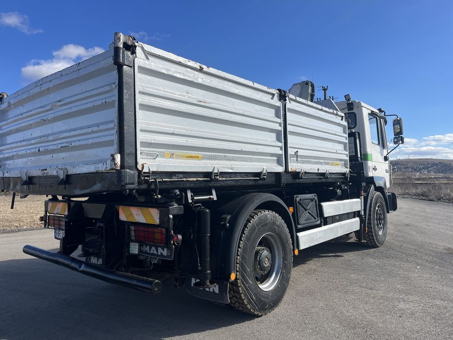 MAN 19.293 basculant cu macara