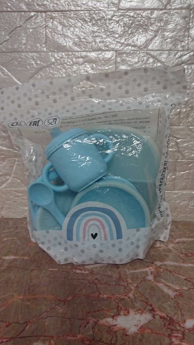 Посуда силиконовая детская