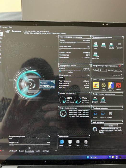 Ноутбук игровой ASUS ROG