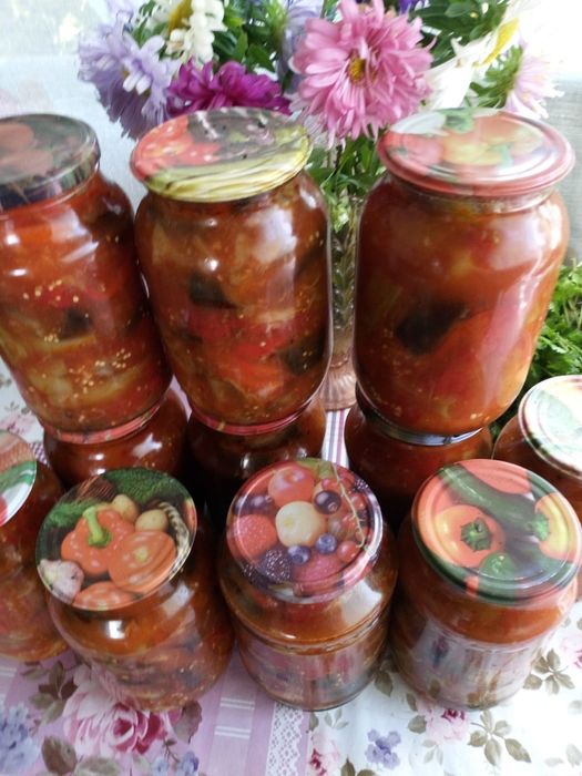 Засолка дачная разная