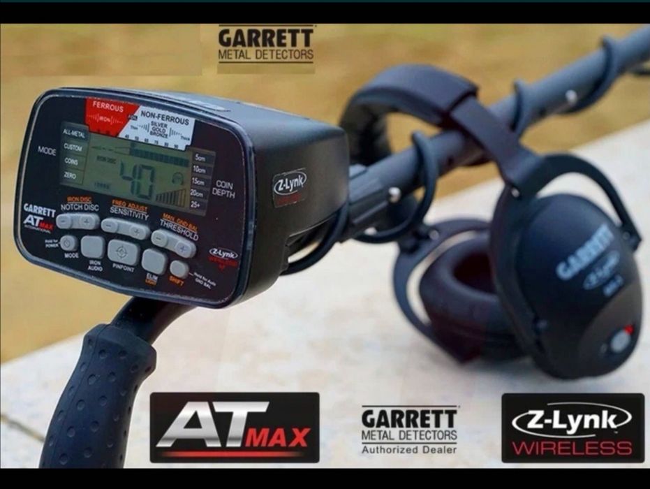 Garrett AT Max Американский Металлоискатель - Золотоискатель