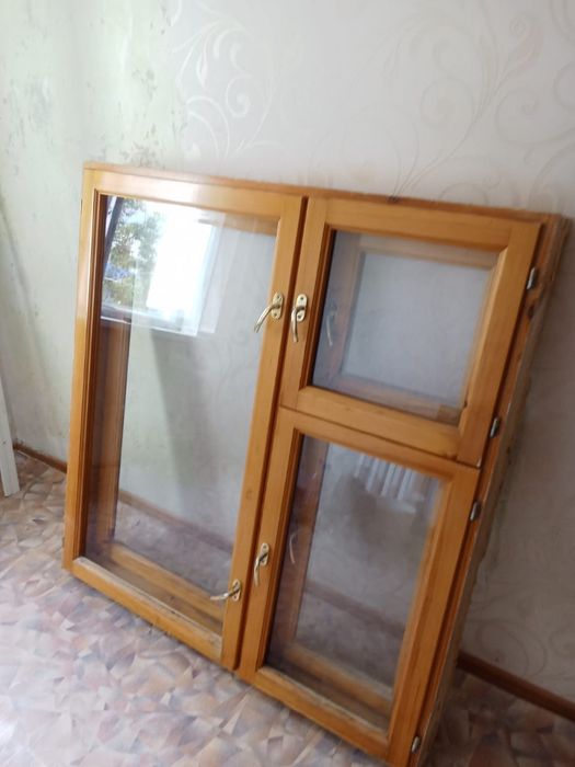 Продам окно из натурального дерева