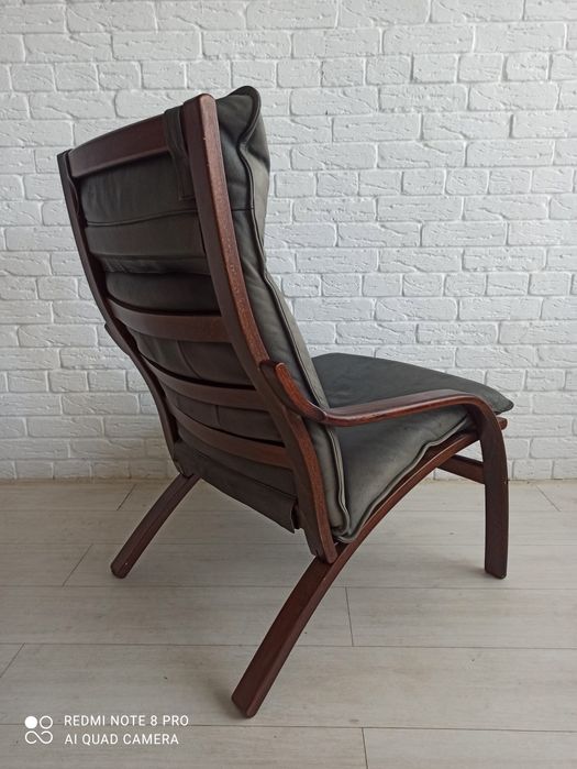 Две кожени кресла Mid - Century Modern Morgens Hansen ПРОМОЦИЯ