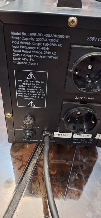 Stabilizator automat de tensiune Well Guard 2000