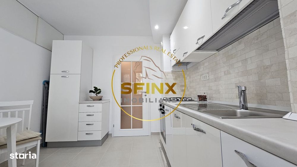 2 camere decomandat, renovat 2025, mobilat si utilat nou | Burebista