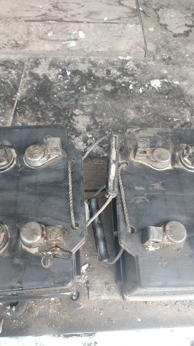 два аккумулятора 190 a/h Барс