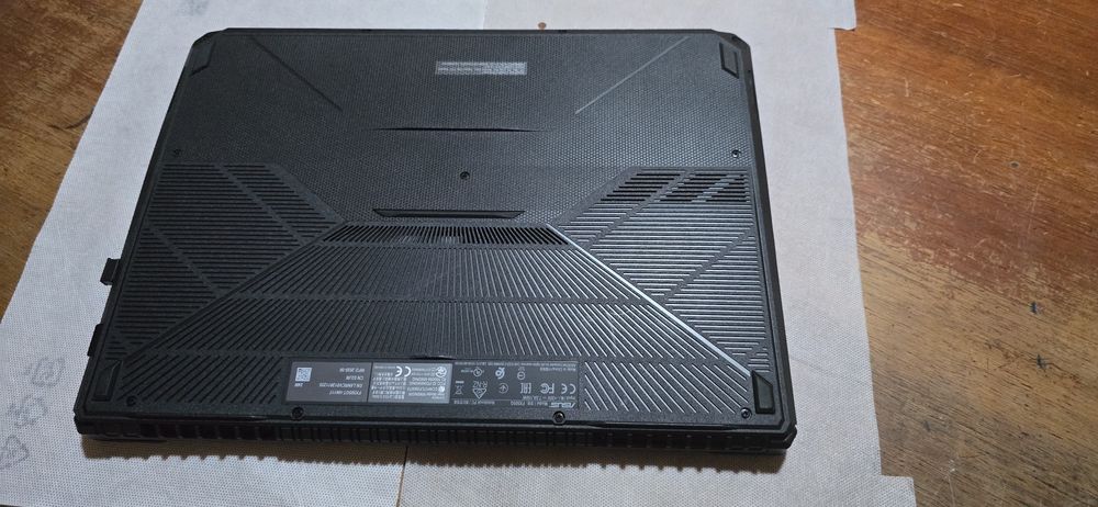 Asus Tuf Gaming Fx505gt i7-9750h gtx1650